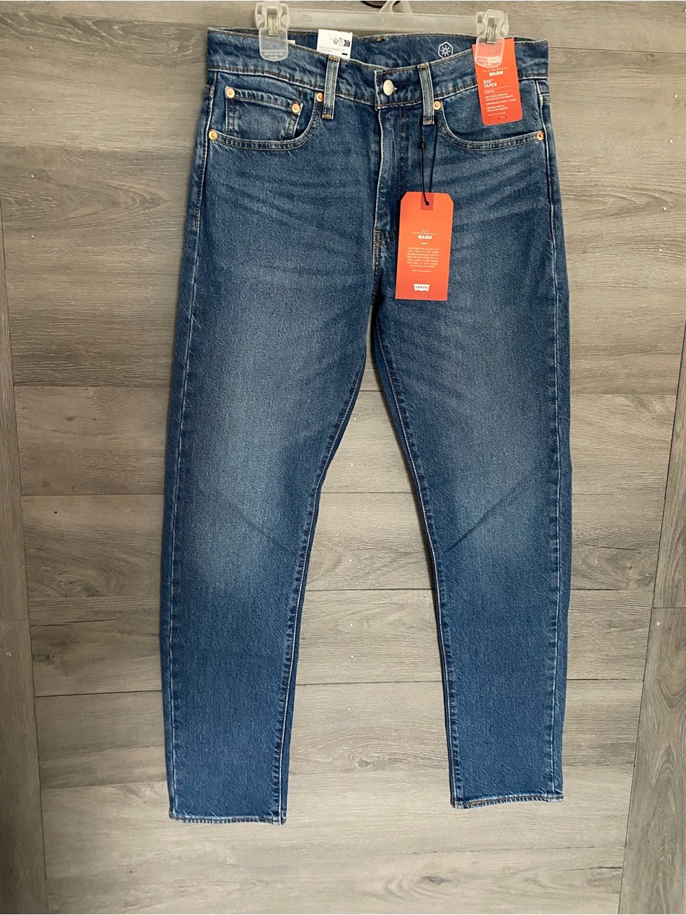 Levi’s 32x34 Premium 502 Taper Stretch Warm NWT